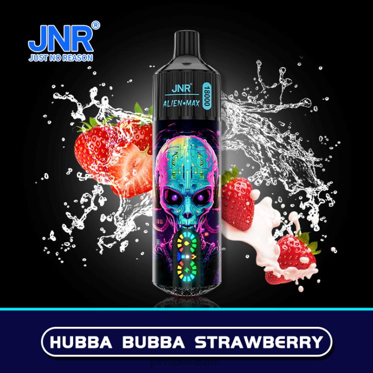 8P8F628 JNR ALIEN max Hubba Bubba Erdbeere - JNR Vape Pods