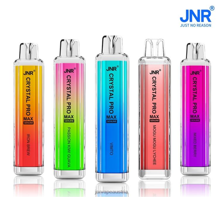 884TT333 JNR Crystal Promax blaue Beerenhimbeere - JNR Vape Austria