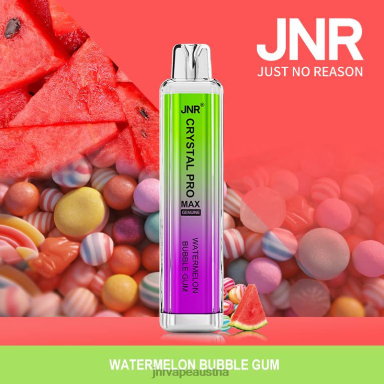884TT338 JNR Crystal Promax Wassermelonen-Kaugummi - JNR Vape Pods