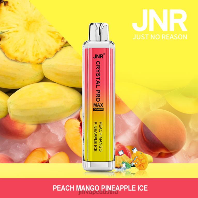 884TT340 JNR Crystal Promax Pfirsich-Mango-Ananas-Eis - JNR Vape Kaufen