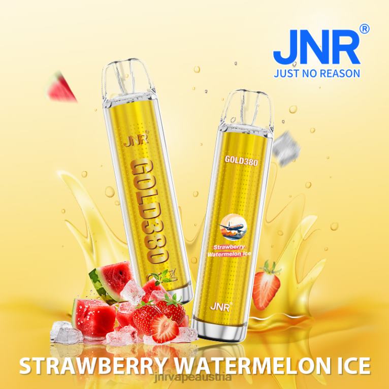 884TT46 jnr gold380 Erdbeer-Wassermelonen-Eis - JNR Vapes Website