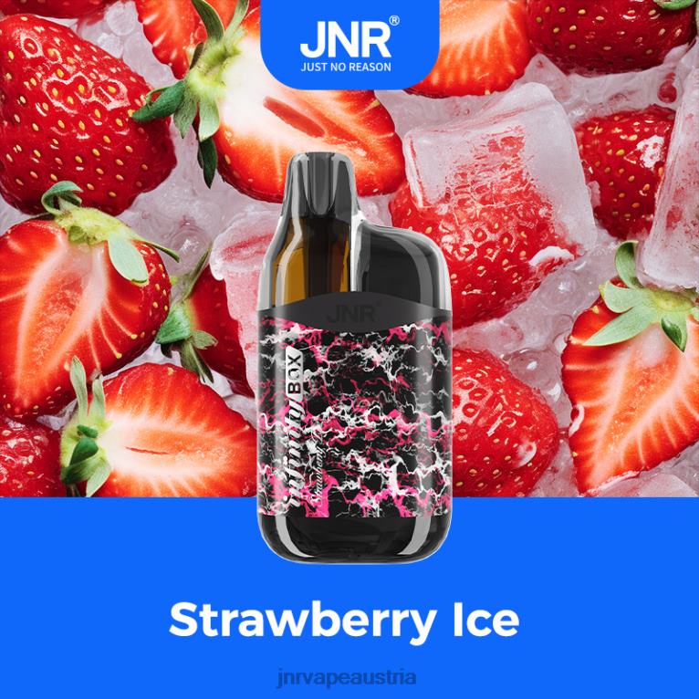 884TT91 JNR Infinity-Box Erdbeereis - JNR Vape Nicotine