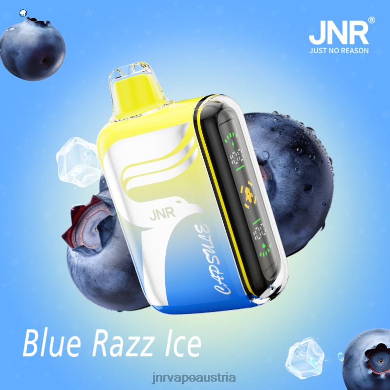 AS62J57 JNR Kapsel Blau-Razz-Eis - JNR Vape Pods