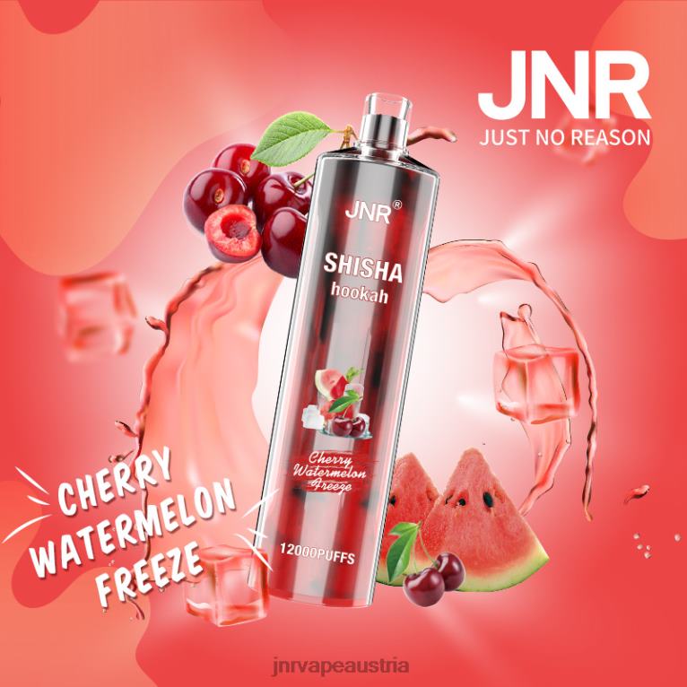 884TT163 jnr Shisha Kirschwassermelone einfrieren - JNR Vape Austria