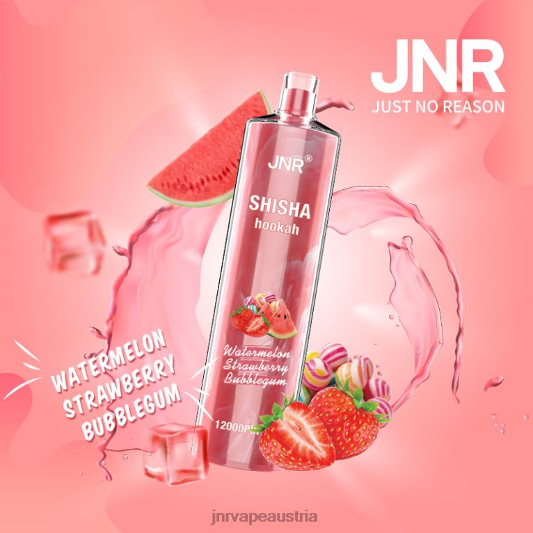 884TT184 jnr Shisha Wassermelone-Erdbeer-Kaugummi - JNR Vapes Factory