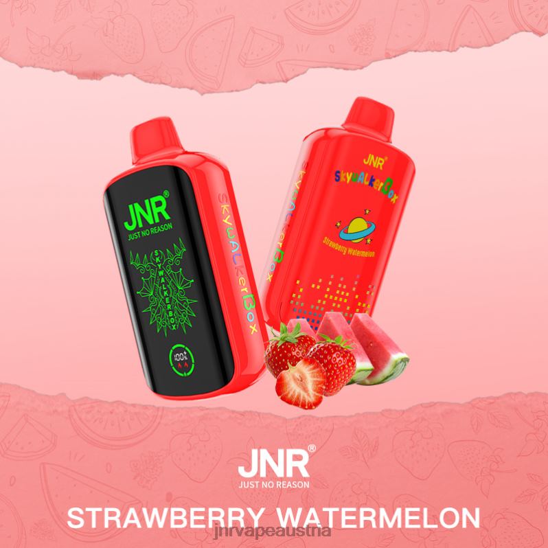 AS62J48 JNR SKYWALKER Kasten Erdbeerwassermelone - JNR Vape Bestellen