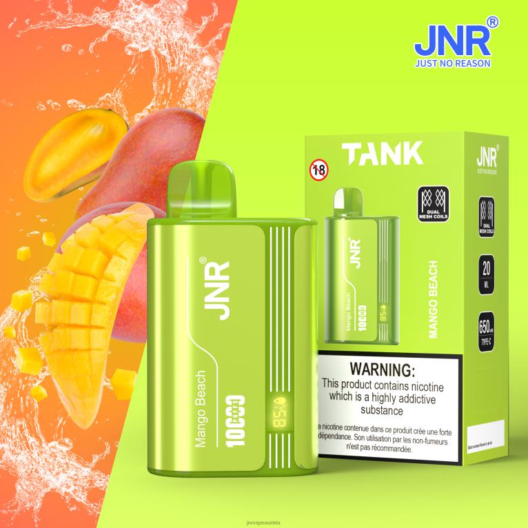884TT30 JNR-Tank Mangostrand - JNR Vape Kaufen