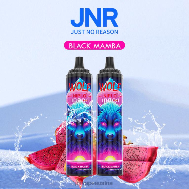 884TT342 jnr wolf niplo schwarze Mamba - JNR Vape Österreich