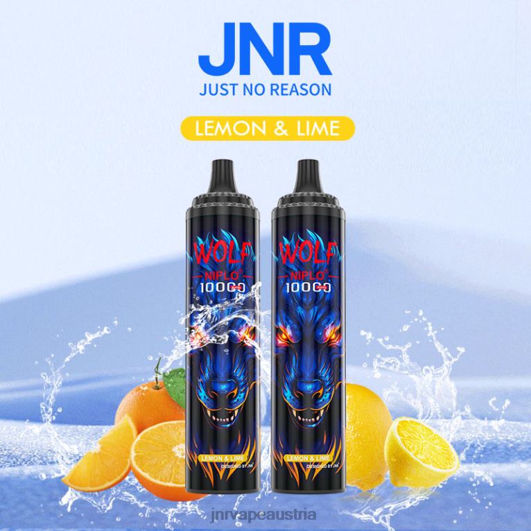 884TT343 jnr wolf niplo Zitrone und Limette - JNR Vape Austria