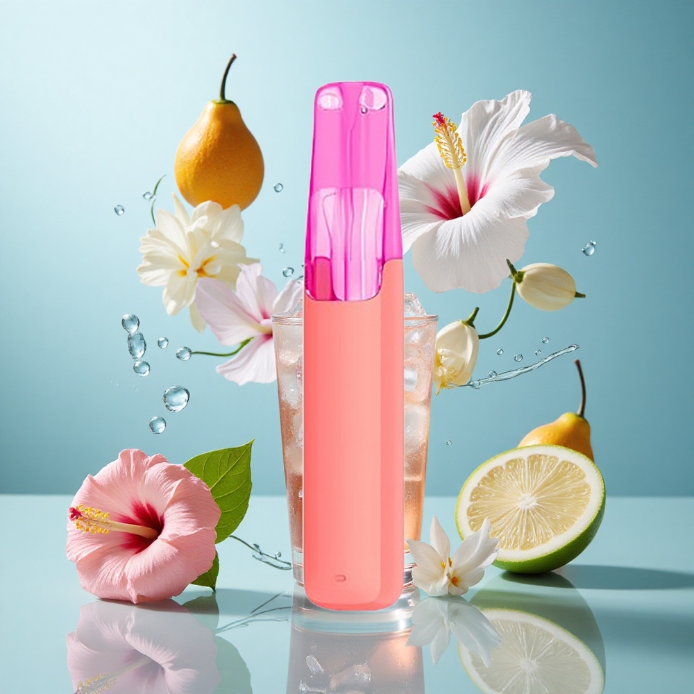 Snowplus Dash 4000 Hibiskus-Eistee Disposable Gerät mit 7,5 ml E-Liquid