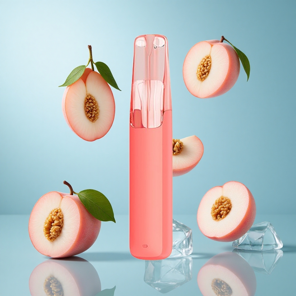 Snowplus Dash 4000 Züge Einweggerät Pfirsich-Eis 3% 5% Nikotin