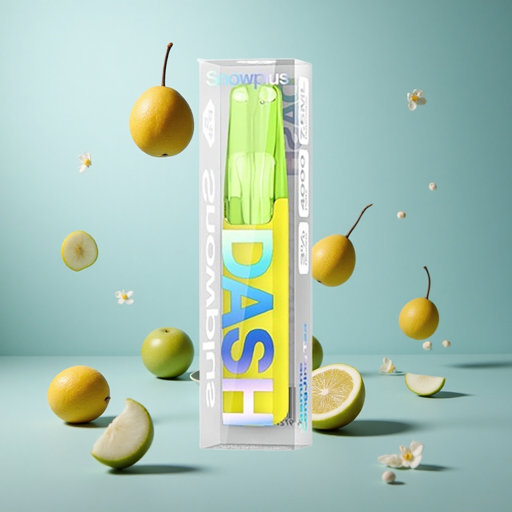 Snowplus Dash 4000 Züge Wegwerfgerät Jasmin LongJing Tee 3% 5% Nikotin