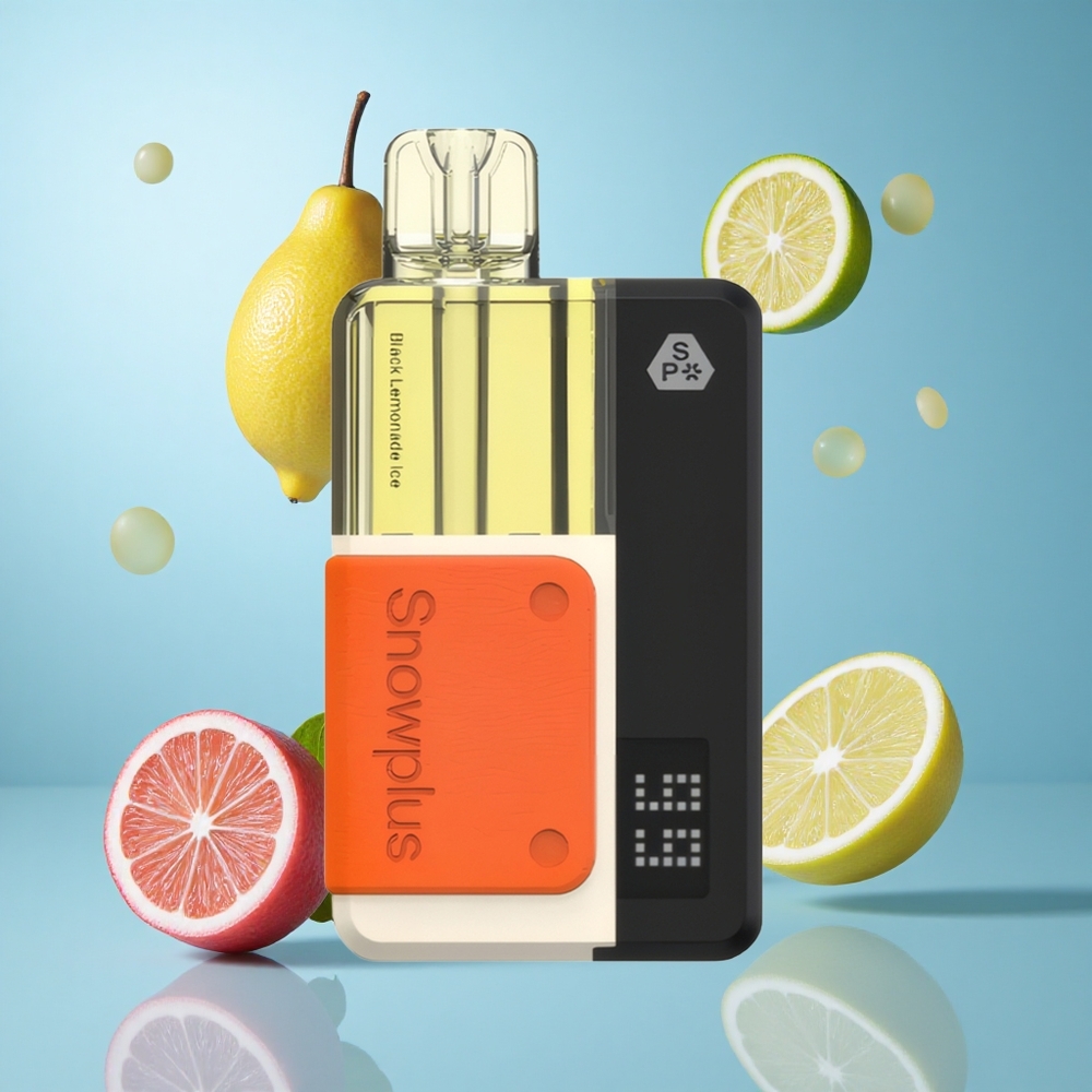 Snowplus Swift 15000 Puffs Pod Kit Blaue Zitrone-Himbeere mit wiederverwendbarem Akku und austauschbarem 2+10 ml Nachfüllset