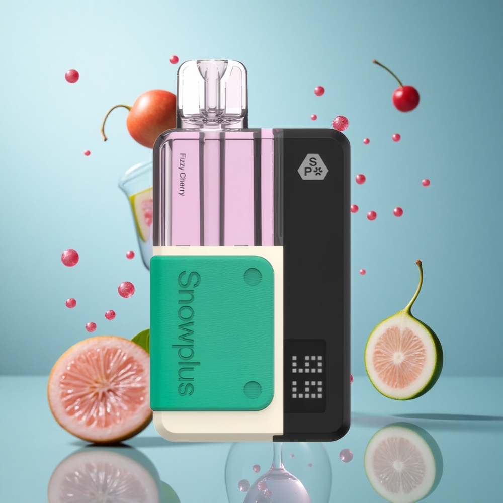 Snowplus Swift 15000 Puffs Pod Kit Sprudelnde Kirsche mit 10 ml Nachfüllset