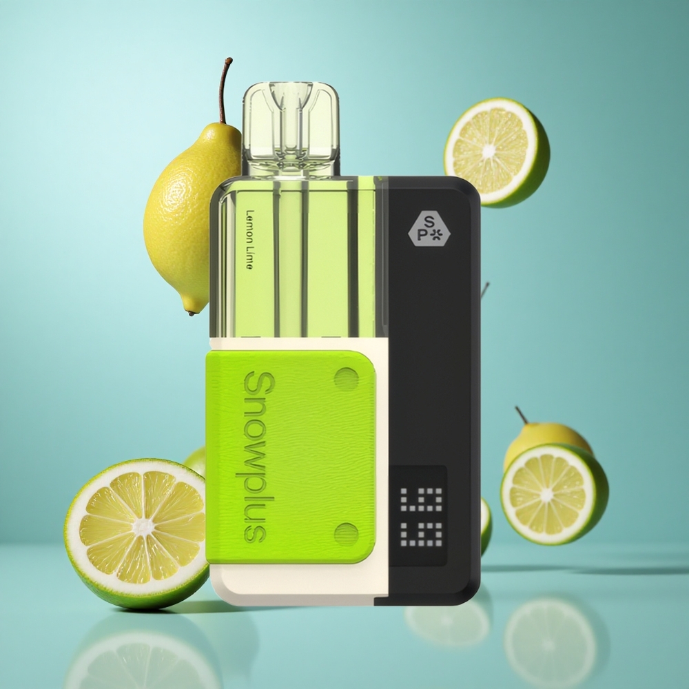 Snowplus Swift 15000 Züge Pod Kit Zitrone-Limette mit wiederverwendbarem Akku und austauschbarem 2+10 ml Nachfüllset