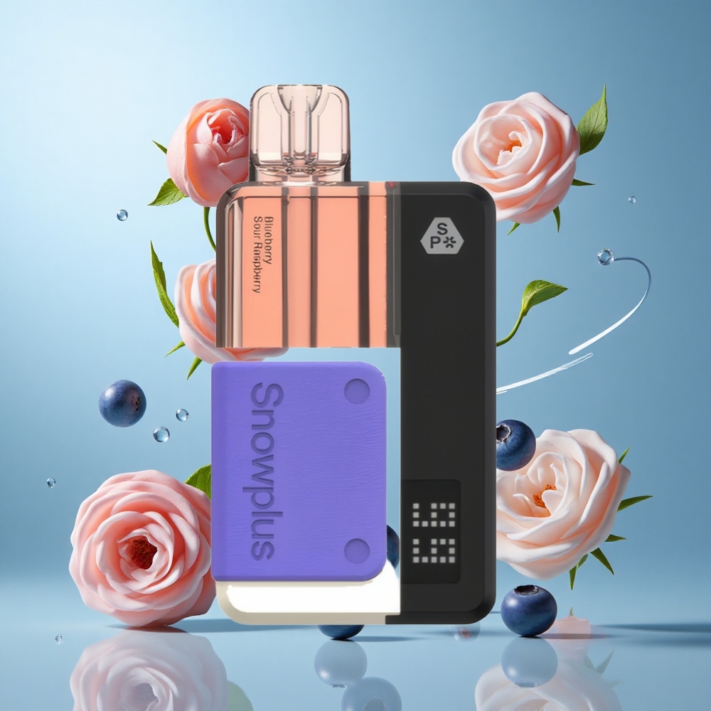 Snowplus Swift Pod Kit 15000 Züge Blaubeere-Sauer-Himbeere mit wiederverwendbarem Akku und austauschbarem 2+10 ml Nachfüllset