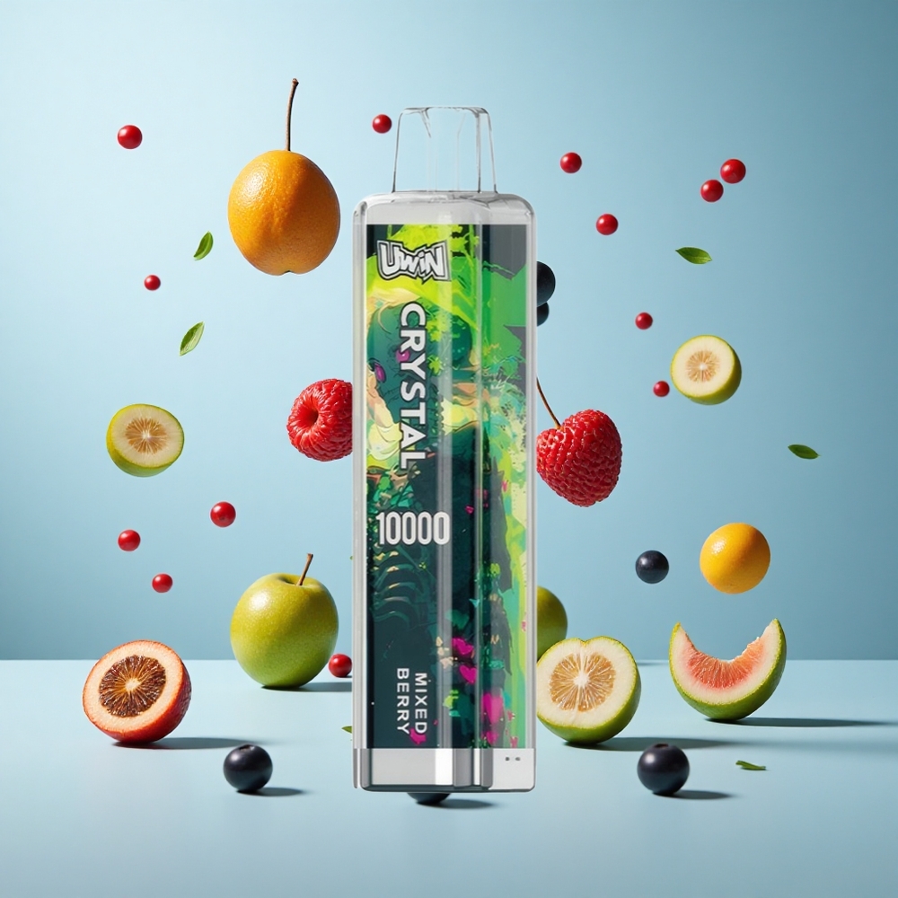 UWIN Crystal 10000 Züge RGB Beerenmix