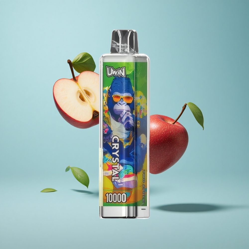 Uwin Crystal 10000 Züge Zwei Apfel RGB-Licht