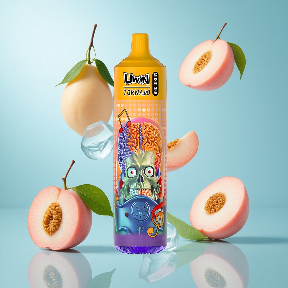 Uwin Tornado 35K Ladekapazität 600mAh Sommer Pfirsich Eis