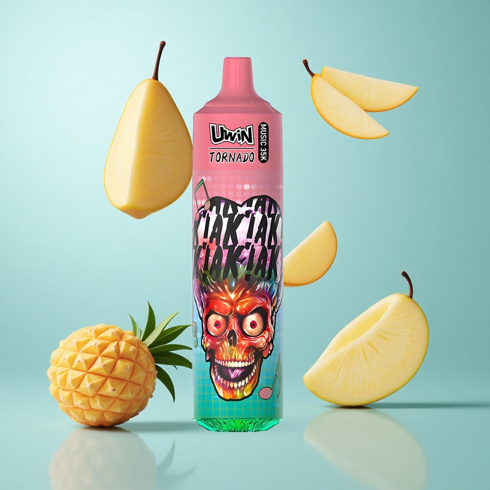 Uwin Tornado 35K Pfirsich Mango Ananas mit 35000 Puffs