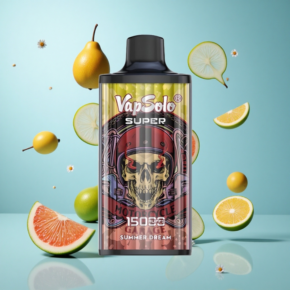 Vapsolo Super 15000 Züge Einweg-Vape Sommertraum 40ml