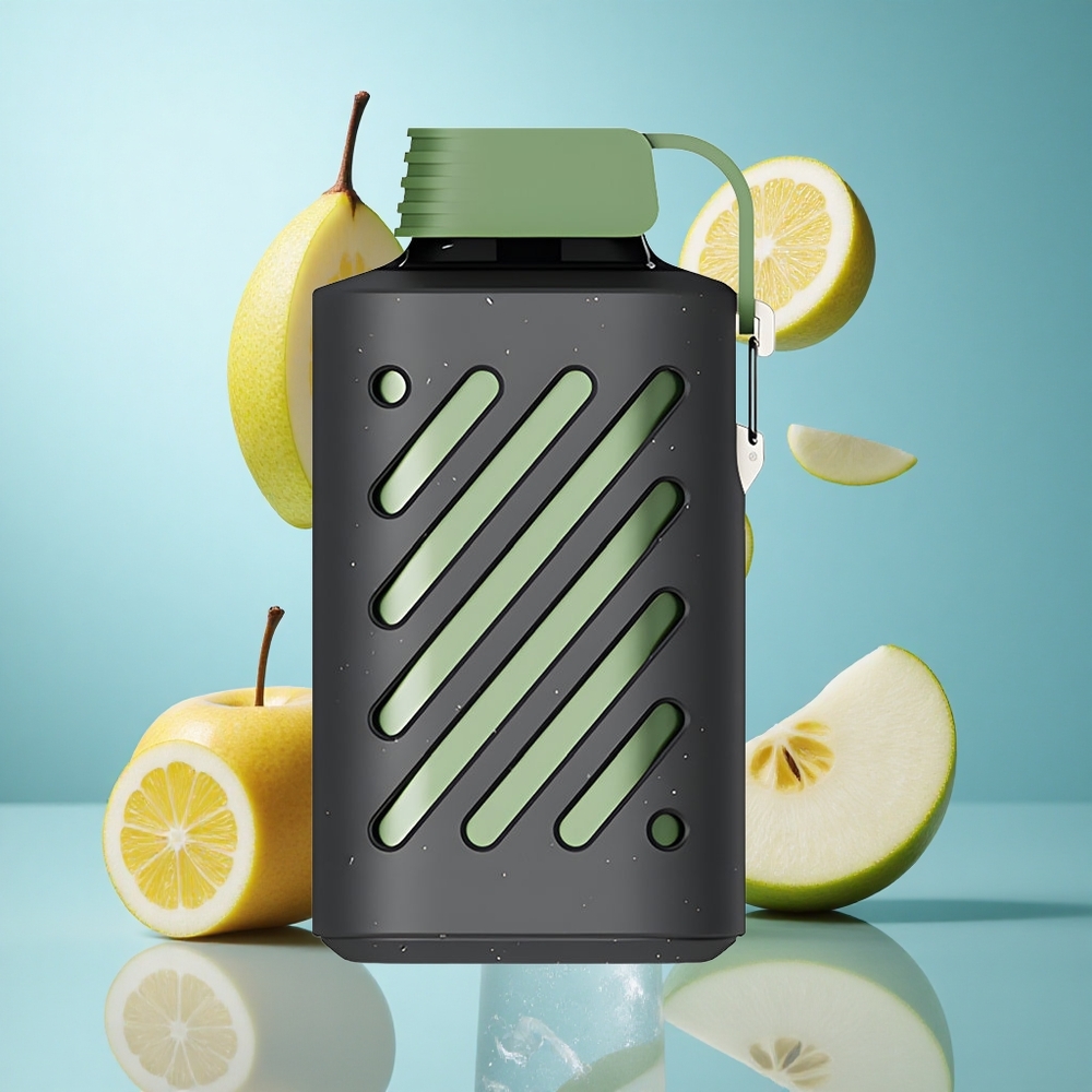 VOZOL GEAR 10000 Einweg-Vape Sauerapfel-Eis mit 20 ml E-Liquid-Kapazität