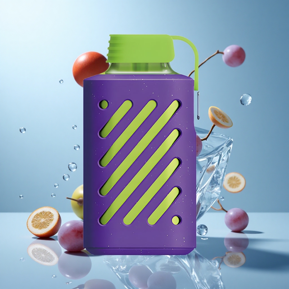 VOZOL GEAR 10000 Einweg-Vape Trauben-Eis mit 20 ml E-Liquid-Kapazität