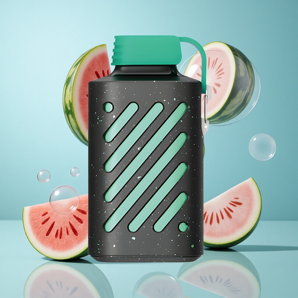 VOZOL GEAR 10000 Wassermelonen-Kaugummi 20 ml E-Liquid Kapazität