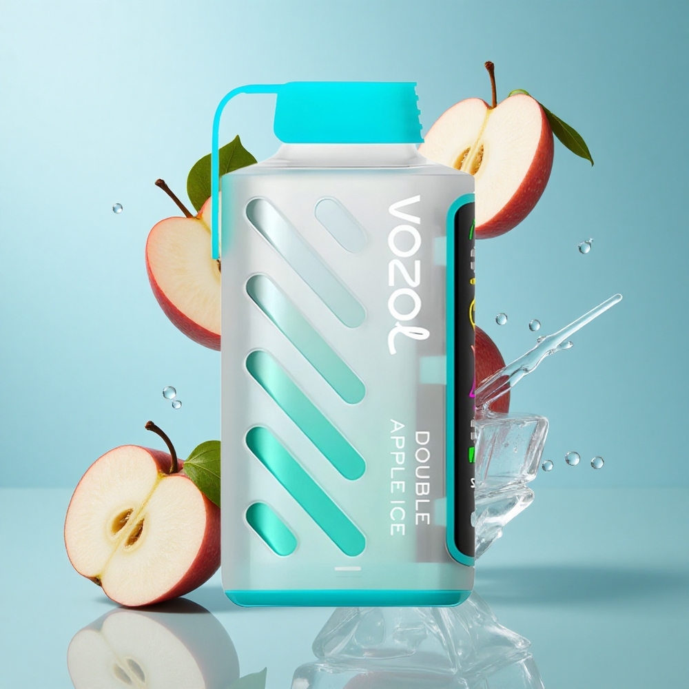 VOZOL Gear Power 20000 Züge Doppelapfel-Eis mit Dual Mesh Coil