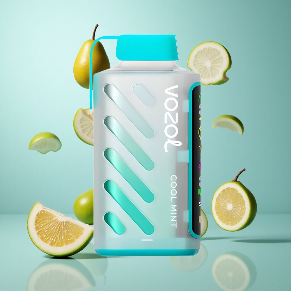 VOZOL Gear Power 20000 Züge Einweg-Vape Kühle Minze Dual Mesh Coil