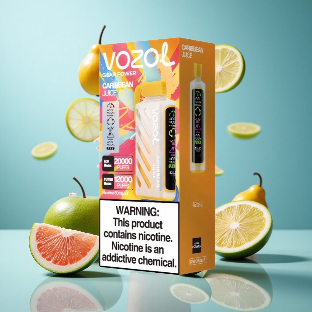 VOZOL Gear Power 20000 Züge Einweg-Vape Karibik-Saft