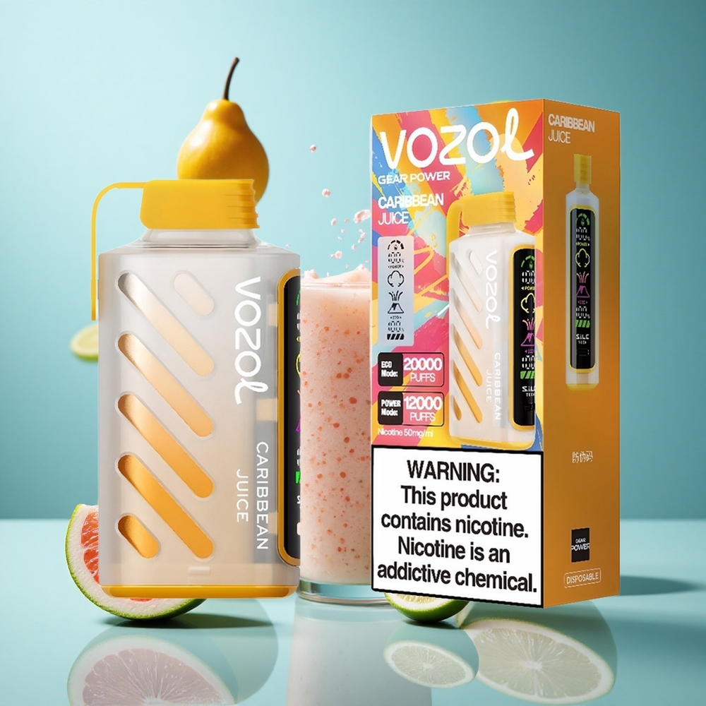VOZOL Gear Power 20000 Züge Einweg-Vape Karibik-Saft