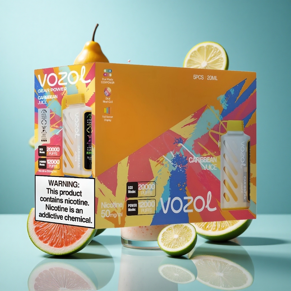 VOZOL Gear Power 20000 Züge Einweg-Vape Karibik-Saft