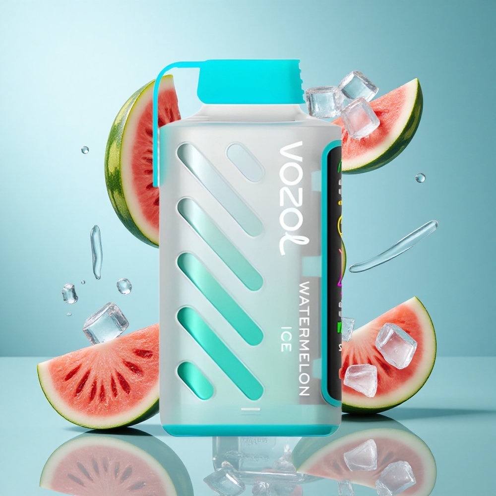 VOZOL Gear Power 20000 Züge Einweg-Vape Wassermelone-Eis mit Dual Mesh Coil