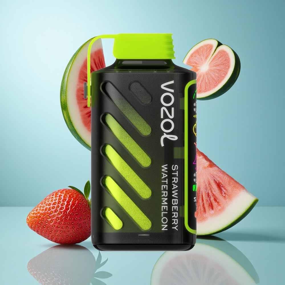 VOZOL Gear Power 20000 Züge Wegwerf-E-Zigarette Erdbeer-Wassermelone Dual Mesh Coil