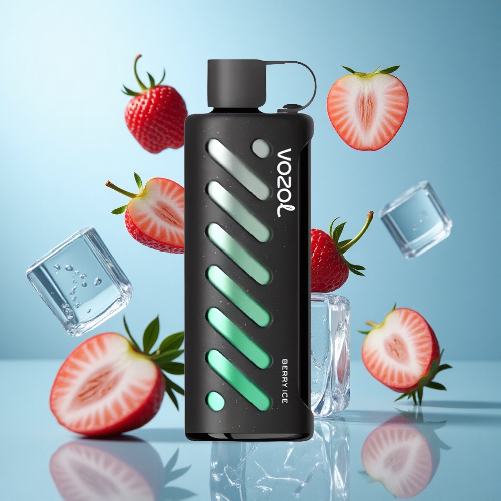 VOZOL Gear Shisha 25000 Züge Beeren-Eis Einweg-Vape mit Dual-Mesh-Dual-Modi