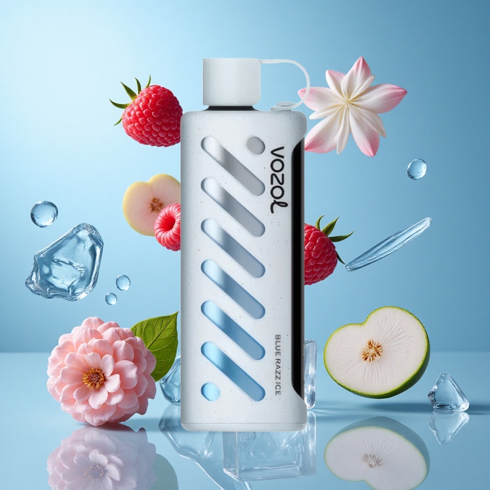 VOZOL Gear Shisha 25000 Züge Einweg-Vape Blaue Himbeer Eis