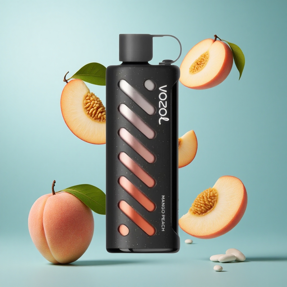 VOZOL Gear Shisha 25000 Züge Einweg-Vape Mango-Pfirsich