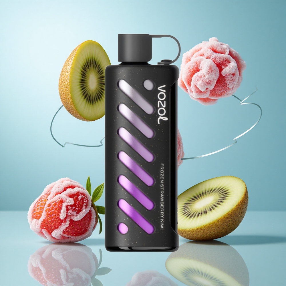 VOZOL Gear Shisha 25000 Züge Gefrorene Erdbeer-Kiwi E-Zigarette