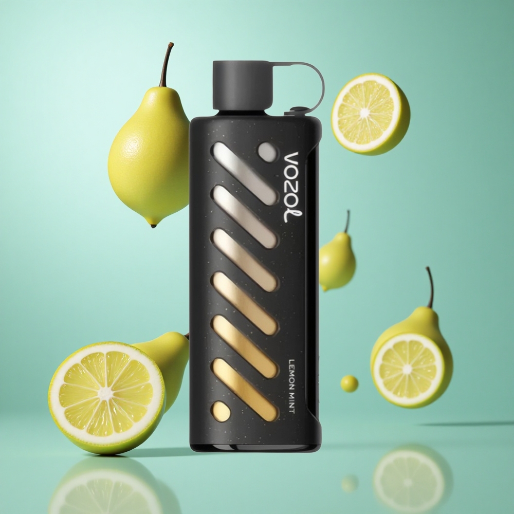 VOZOL Gear Shisha 25000 Züge Zitrone Minze Einweg Vape