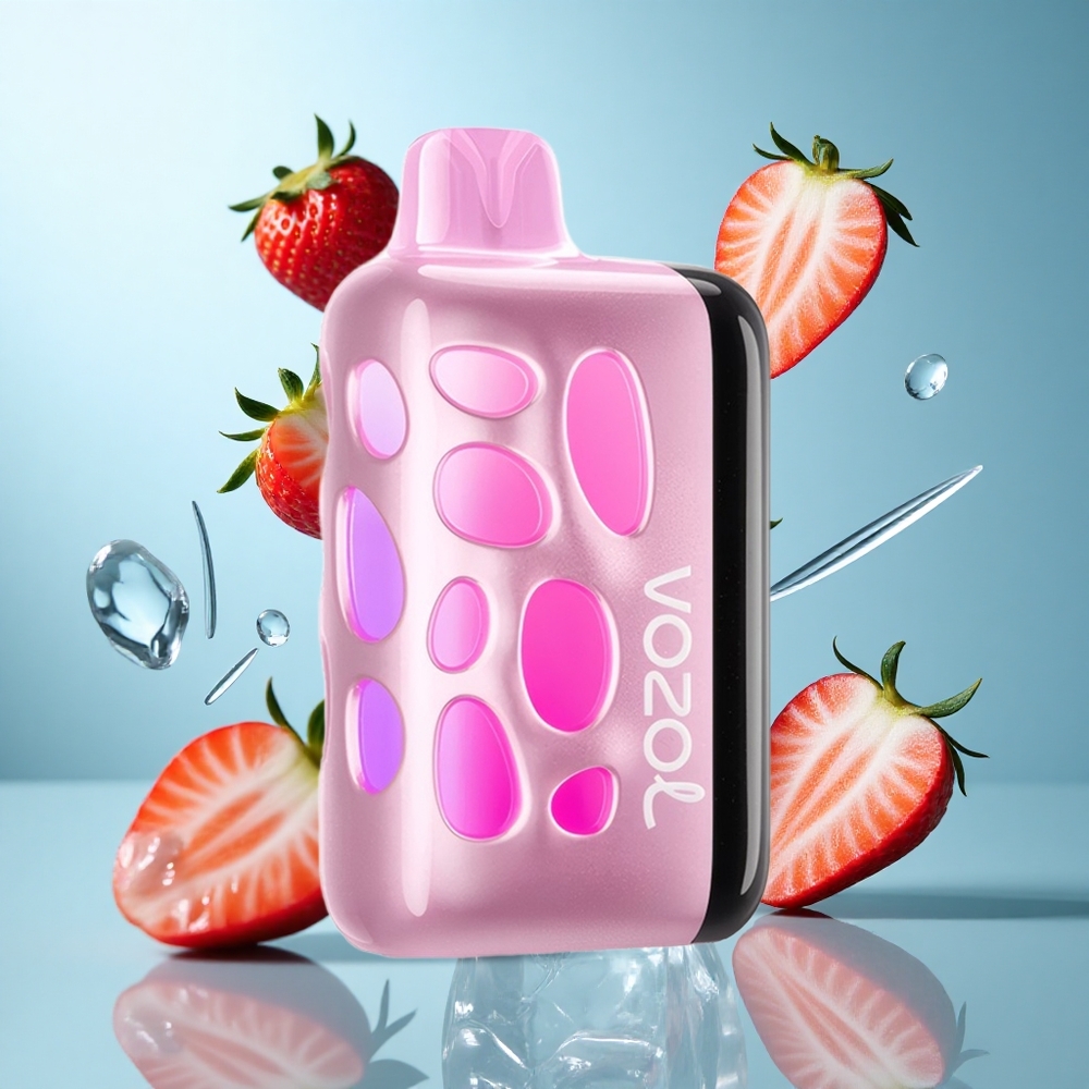 VOZOL RAVE 40000 Erdbeer-Eis 1000mAh Akku-Kapazität
