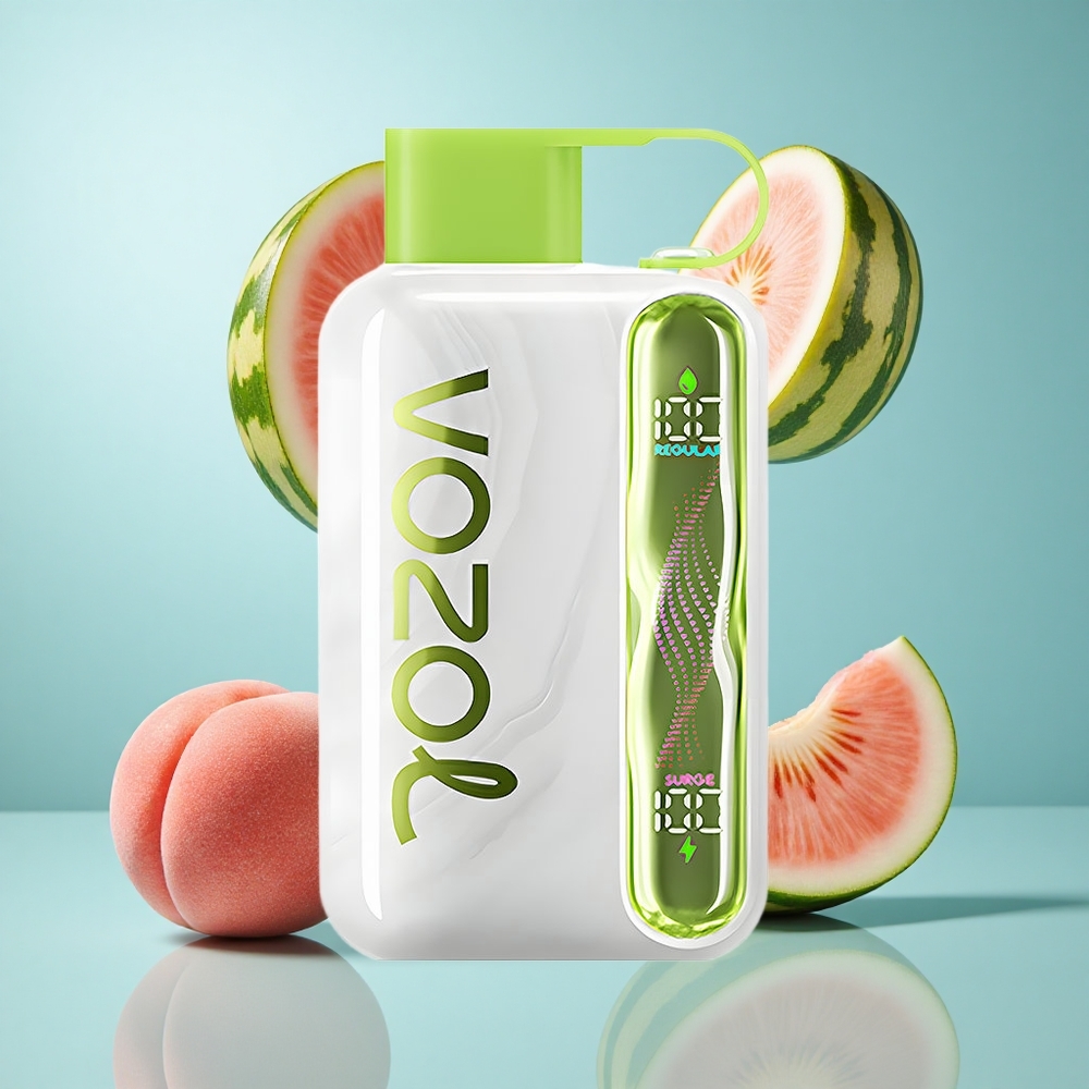 VOZOL STAR 40000 Züge Einweg-Vape Wassermelone-Saure Pfirsich mit Typ-C-Ladung