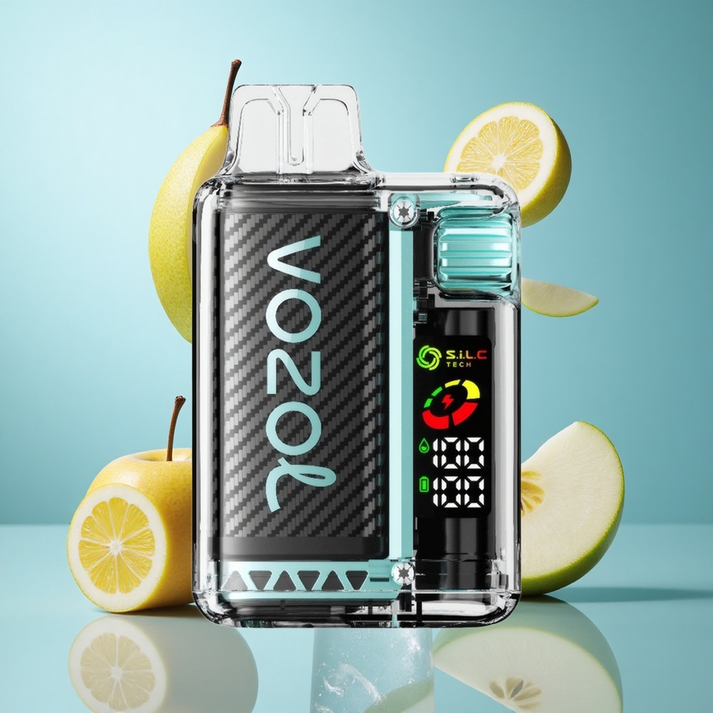 VOZOL Vista 20000 Züge Einweg-Vape Sauerer Apfel Eis mit 650mAh Akku