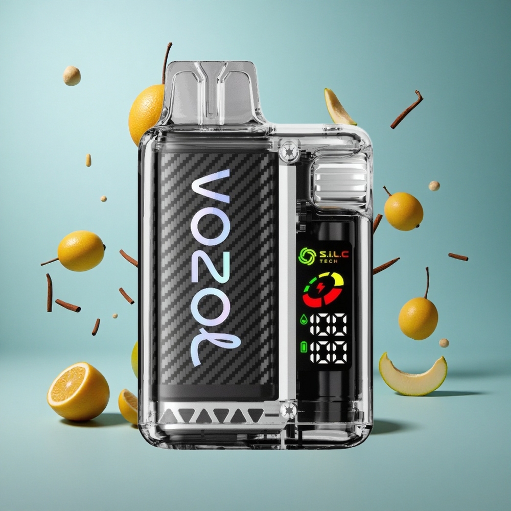VOZOL Vista 20000 Züge Vanillecreme Tabak wiederaufladbares Kit mit OLED-Display