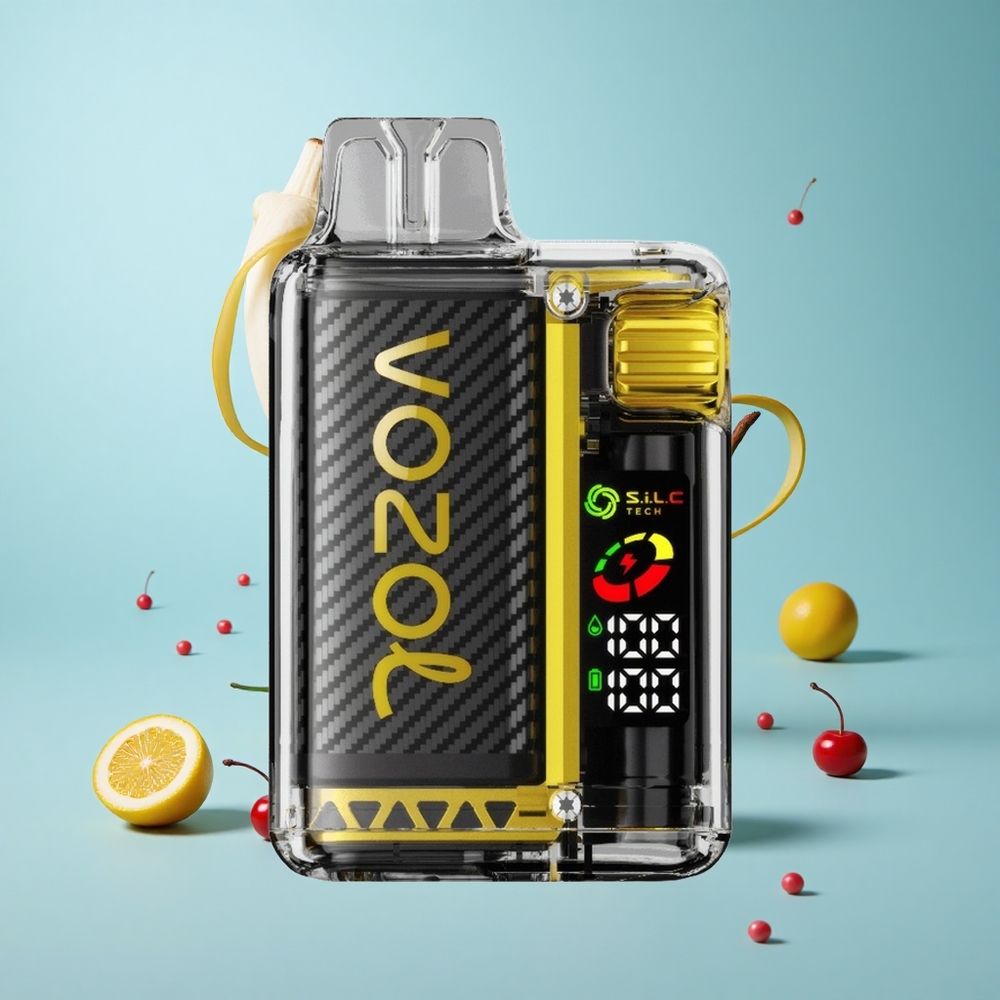 VOZOL Vista 20000 Züge Wegwerf-E-Zigarette Drachenfrucht Banane Kirsche mit 650mAh Akku