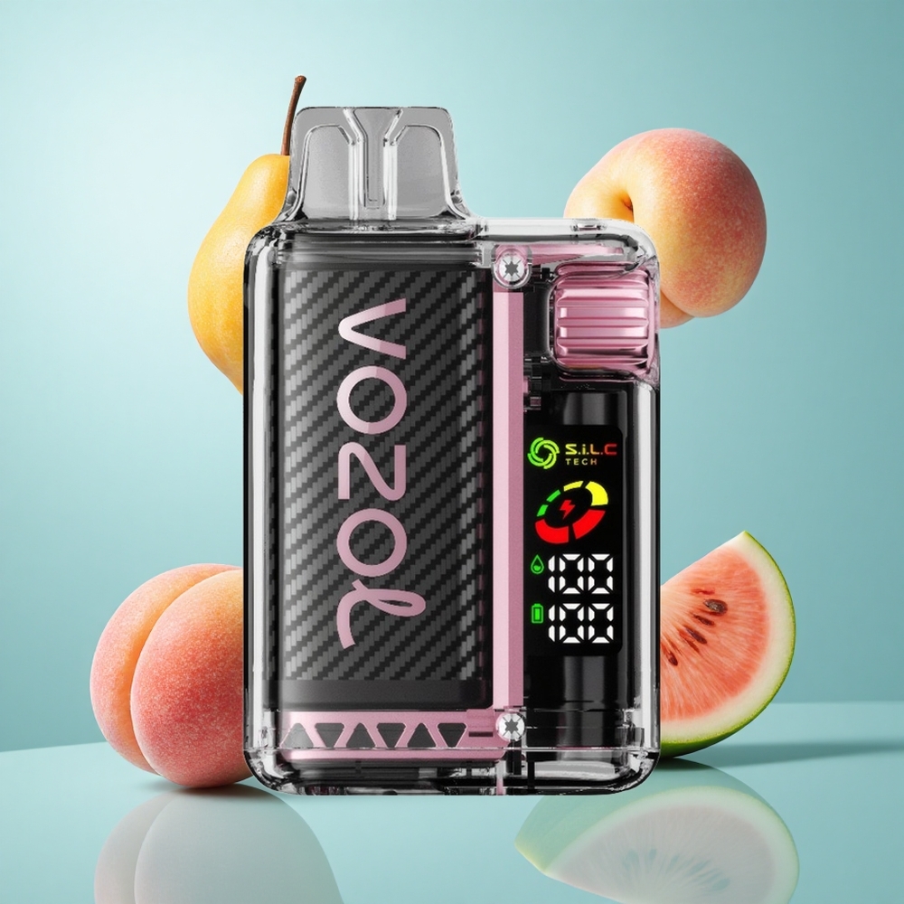 VOZOL Vista 20000 Züge wiederverwendbares Kit Pfirsich Mango Wassermelone OLED Bildschirm