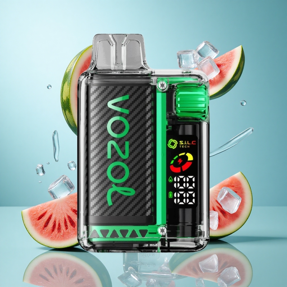 VOZOL Vista 20000 Züge wiederverwendbares Kit Wassermelone-Eis mit OLED-Display